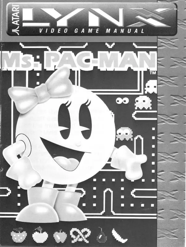 manual for Ms. Pac-Man
