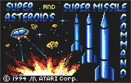 Image n° 11 - titles : Super Asteroids & Missile Command