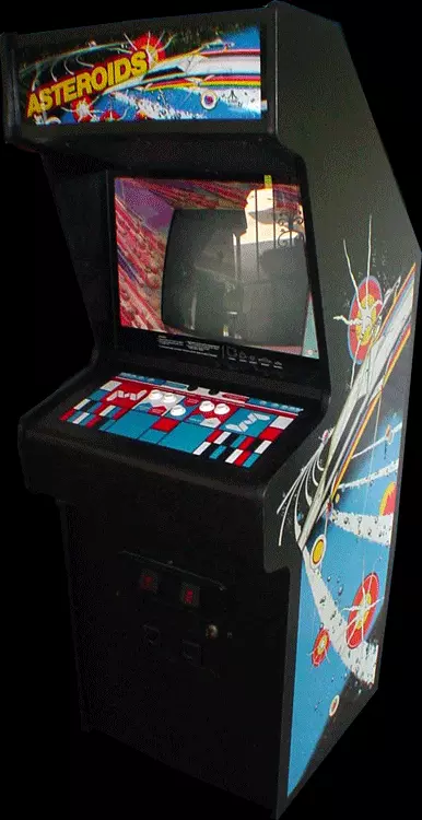 Image n° 1 - cabinets : Meteorite (Proel bootleg of Asteroids) Image n° 1 - cabinets : Meteorite (Proel bootleg of Asteroids)