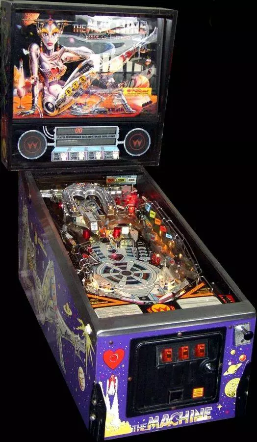Image n° 1 - cabinets : The Machine: Bride of Pinbot (L-4) Image n° 1 - cabinets : The Machine: Bride of Pinbot (L-4)