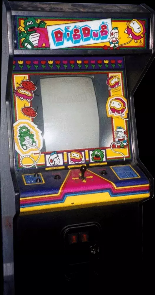 Image n° 1 - cabinets : Dig Dug (rev 1) Image n° 1 - cabinets : Dig Dug (rev 1)