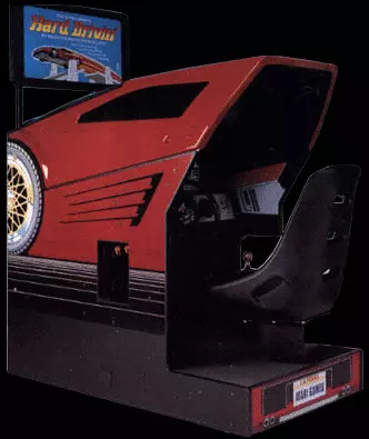 Image n° 1 - cabinets : Hard Drivin' (cockpit, German, rev 4) Image n° 1 - cabinets : Hard Drivin' (cockpit, German, rev 4)