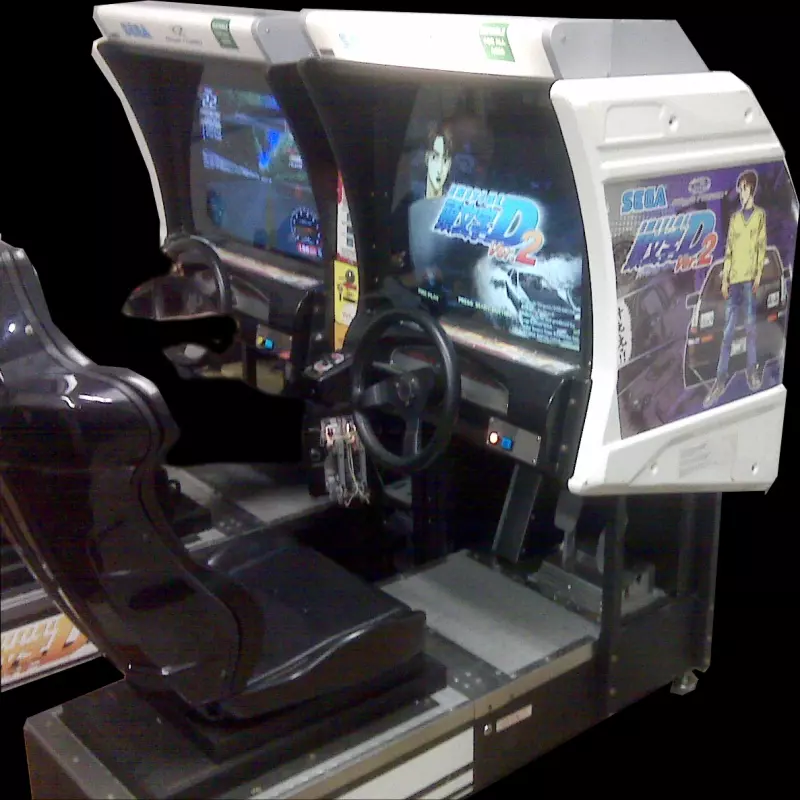 Image n° 1 - cabinets : Initial D Arcade Stage Ver. 2 (Japan) (GDS-0026) (CHD) (gdrom)