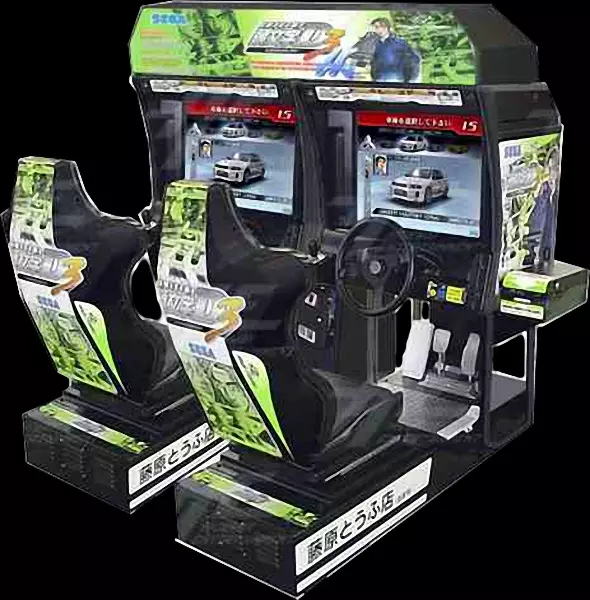 Image n° 1 - cabinets : Initial D Arcade Stage Ver. 3 (Japan, Rev B) (GDS-0032B) (CHD) (gdrom)