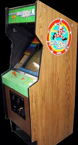 Image n° 1 - cabinets : Mr. Do! (Taito) Image n° 1 - cabinets : Mr. Do! (Taito)