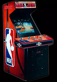 Image n° 1 - cabinets : NBA Jam (rev 3.01 04-07-93) Image n° 1 - cabinets : NBA Jam (rev 3.01 04-07-93)