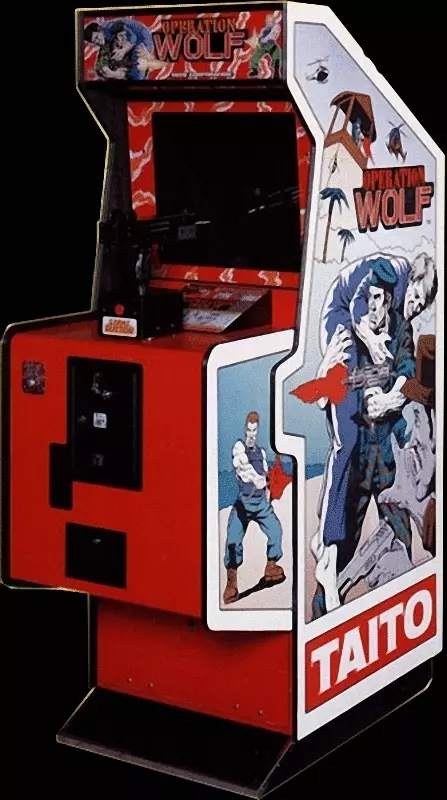 Image n° 1 - cabinets : Operation Wolf (Japan) Image n° 1 - cabinets : Operation Wolf (Japan)
