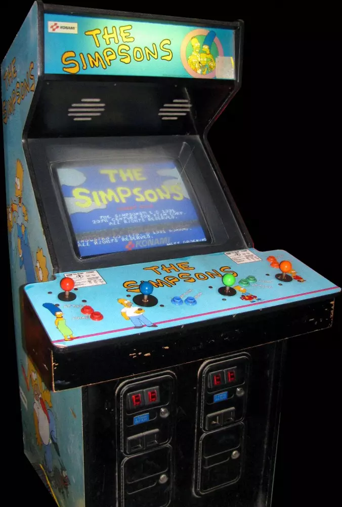 Image n° 1 - cabinets : The Simpsons (2 Players World, set 3) Image n° 1 - cabinets : The Simpsons (2 Players World, set 3)