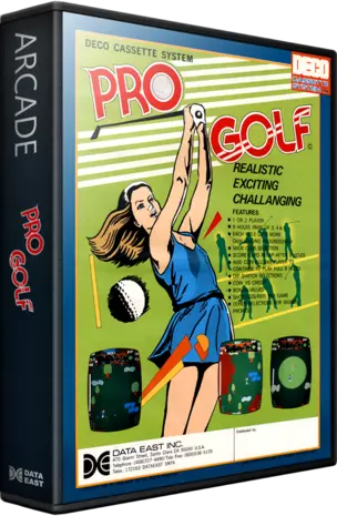 jeu 18 Challenge Pro Golf (DECO Cassette, Japan)