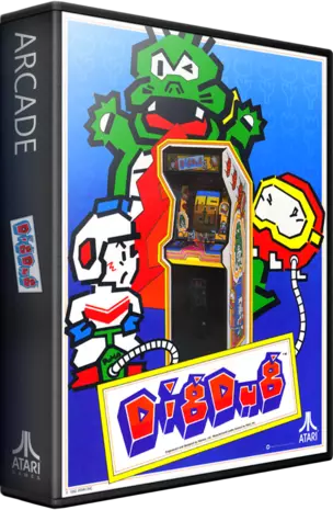 jeu Zig Zag (Dig Dug hardware)