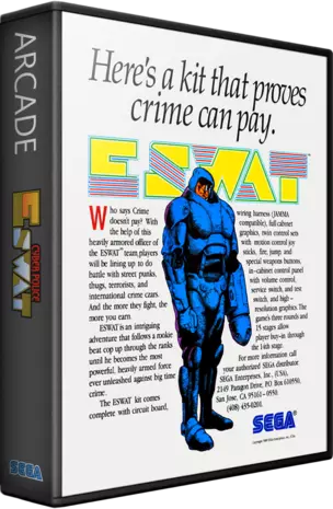 jeu Cyber Police ESWAT: Enhanced Special Weapons and Tactics (Mega-Tech) jeu Cyber Police ESWAT: Enhanced Special Weapons and Tactics (Mega-Tech)