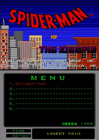 jeu Spider-Man vs The Kingpin (Mega-Tech)