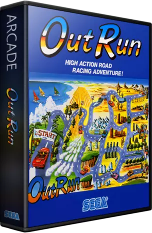 jeu Out Run (sitdown-upright, Rev A)