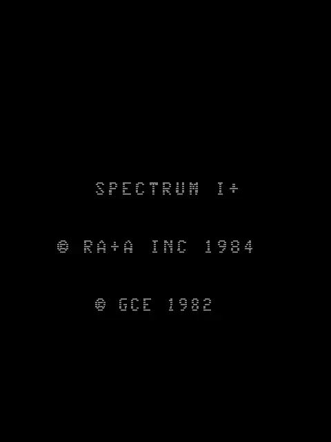 ROM Spectrum I+