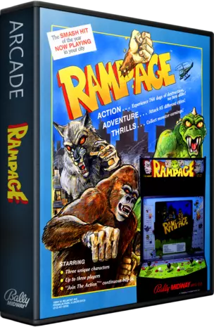 jeu Rampage (Rev 2, 8-4-86) jeu Rampage (Rev 2, 8-4-86)