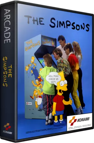 jeu The Simpsons (2 Players Japan)