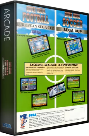 jeu Super Visual Football: European Sega Cup