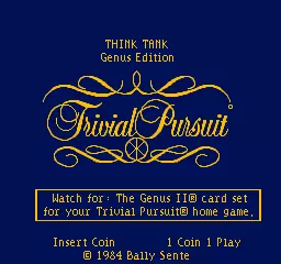 jeu Trivial Pursuit (Think Tank - Genus Edition) (12-14-84) jeu Trivial Pursuit (Think Tank - Genus Edition) (12-14-84)