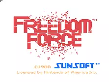 jeu Vs. Freedom Force