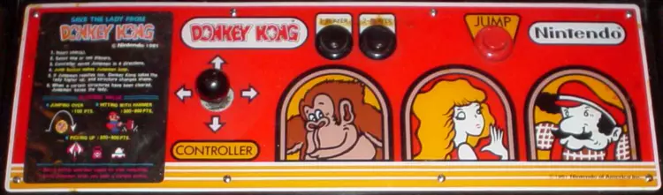 Image n° 2 - cpanel : Donkey Kong (US set 1)