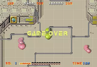 Image n° 1 - gameover : Alien Syndrome (set 6, Japan, new, System 16B, FD1089A 317-0033) Image n° 1 - gameover : Alien Syndrome (set 6, Japan, new, System 16B, FD1089A 317-0033)