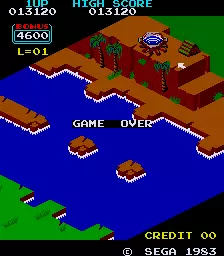 Image n° 3 - gameover : Congo Bongo (Rev C, 2 board stack) Image n° 3 - gameover : Congo Bongo (Rev C, 2 board stack)