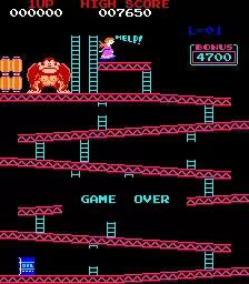 Image n° 3 - gameover : Donkey Kong (US set 1)