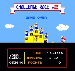 Image n° 2 - gameover : Vs. Excitebike (set EB4-4 A)