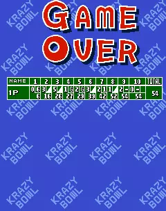Image n° 3 - gameover : Krazy Bowl Image n° 3 - gameover : Krazy Bowl