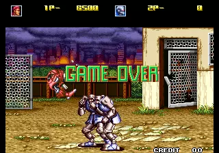 Image n° 4 - gameover : Robo Army (NGM-032 ~ NGH-032)