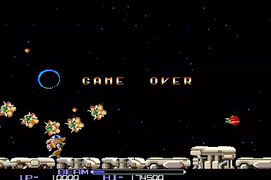 Image n° 1 - gameover : R-Type (World bootleg) Image n° 1 - gameover : R-Type (World bootleg)