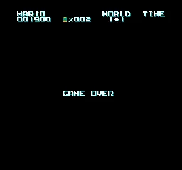 Image n° 1 - gameover : Vs. Skate Kids. (Graphic hack of Super Mario Bros.) Image n° 1 - gameover : Vs. Skate Kids. (Graphic hack of Super Mario Bros.)