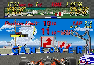 Image n° 3 - gameover : Super Monaco GP (World, Rev B, FD1094 317-0126a)