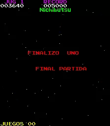 Image n° 1 - gameover : Space Dragon (Moon Cresta bootleg, set 2) Image n° 1 - gameover : Space Dragon (Moon Cresta bootleg, set 2)