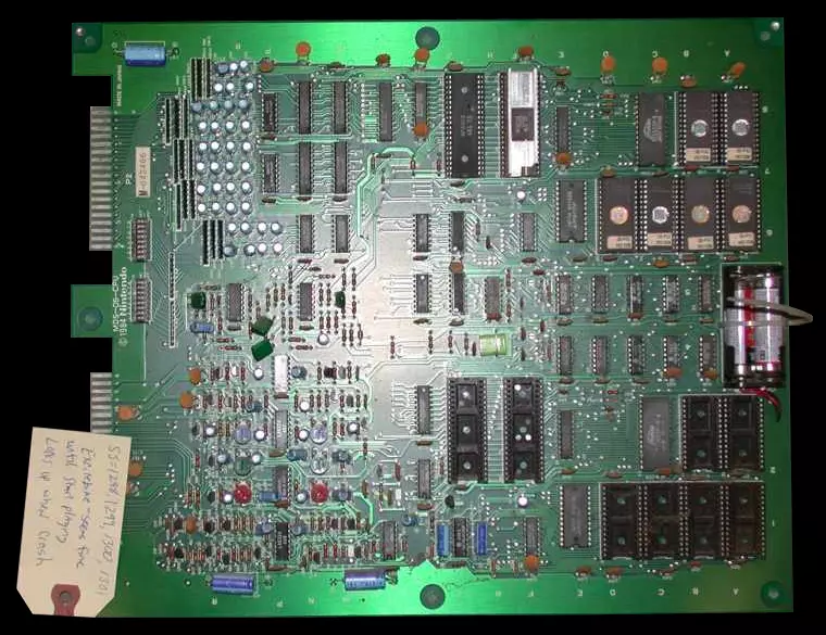 Image n° 4 - pcb : Vs. Excitebike (set EB4-4 A)