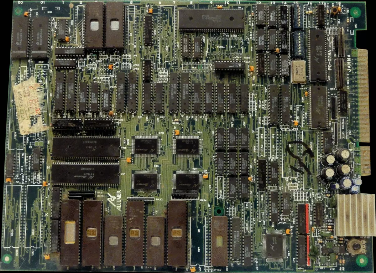 Image n° 2 - pcb : J. J. Squawkers (bootleg, Blandia Conversion) Image n° 2 - pcb : J. J. Squawkers (bootleg, Blandia Conversion)