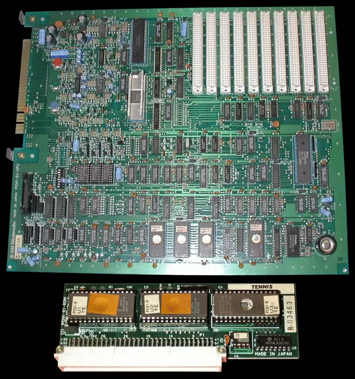 Image n° 3 - pcb : Tennis (PlayChoice-10) Image n° 3 - pcb : Tennis (PlayChoice-10)