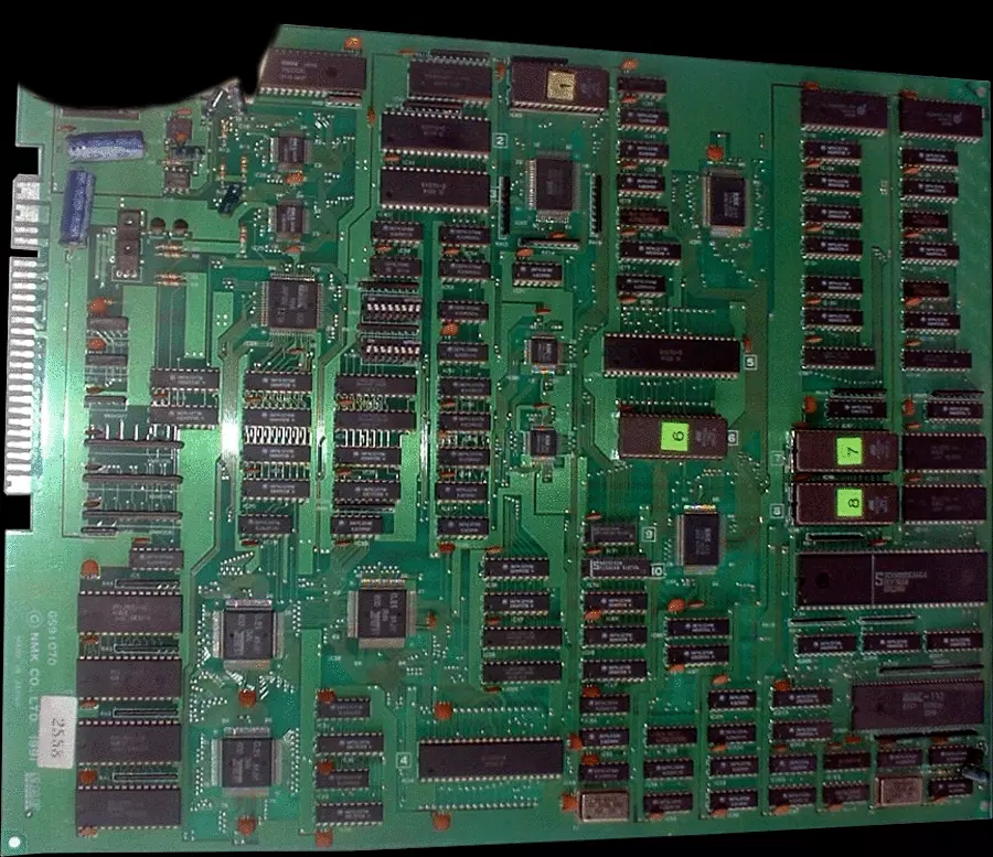 Image n° 2 - pcb : Thunder Dragon (4th Jun. 1991) Image n° 2 - pcb : Thunder Dragon (4th Jun. 1991)