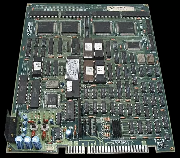 Image n° 3 - pcb : TwinBee (ROM version) Image n° 3 - pcb : TwinBee (ROM version)