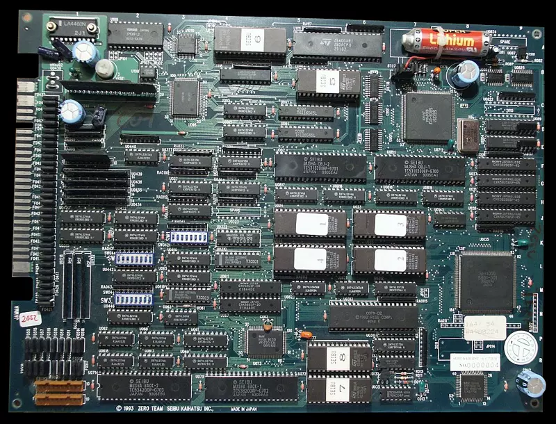 Image n° 1 - pcb : Zero Team USA (set 1, US, Fabtek license)