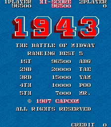 Image n° 6 - scores : 1943: Midway Kaisen (bootleg)