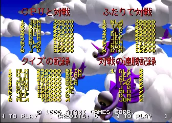 Image n° 1 - scores : Freeze (Atari) (prototype, Japanese voice, 96-10-25) Image n° 1 - scores : Freeze (Atari) (prototype, Japanese voice, 96-10-25)