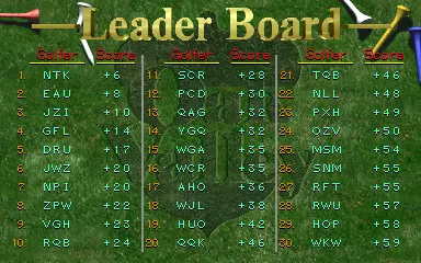 Image n° 2 - scores : Golden Tee 3D Golf (v1.91L) Image n° 2 - scores : Golden Tee 3D Golf (v1.91L)