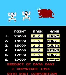 Image n° 1 - scores : Taisen Karate Dou (Japan VS version) Image n° 1 - scores : Taisen Karate Dou (Japan VS version)
