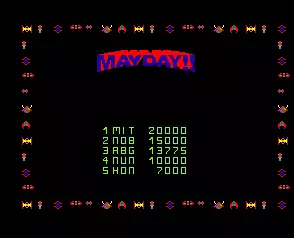 Image n° 4 - scores : Mayday (set 1) Image n° 4 - scores : Mayday (set 1)