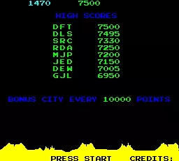 Image n° 5 - scores : Missile Command Multigame