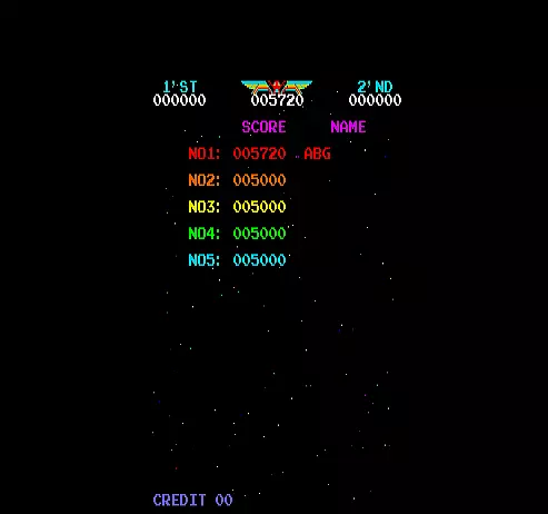 Image n° 1 - scores : Moon War (Moon Cresta bootleg) Image n° 1 - scores : Moon War (Moon Cresta bootleg)