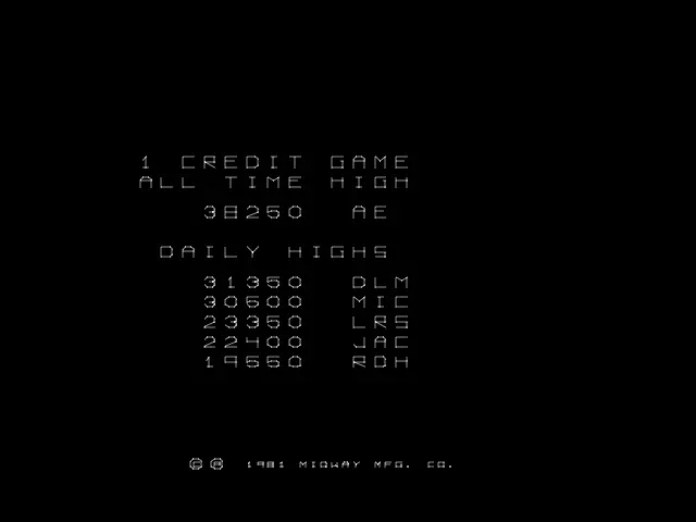 Image n° 3 - scores : Omega Race (set 2) Image n° 3 - scores : Omega Race (set 2)