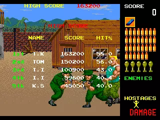 Image n° 3 - scores : Operation Wolf (Japan)