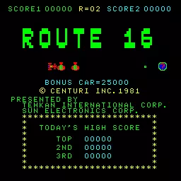Image n° 4 - scores : Route 16 (set 3, bootleg?)
